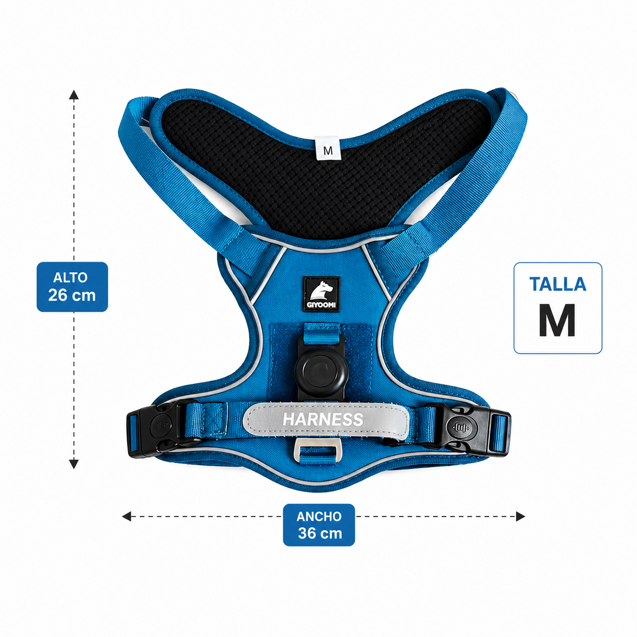 AeroSafe- Pechera Arnés Para Poner Airtag