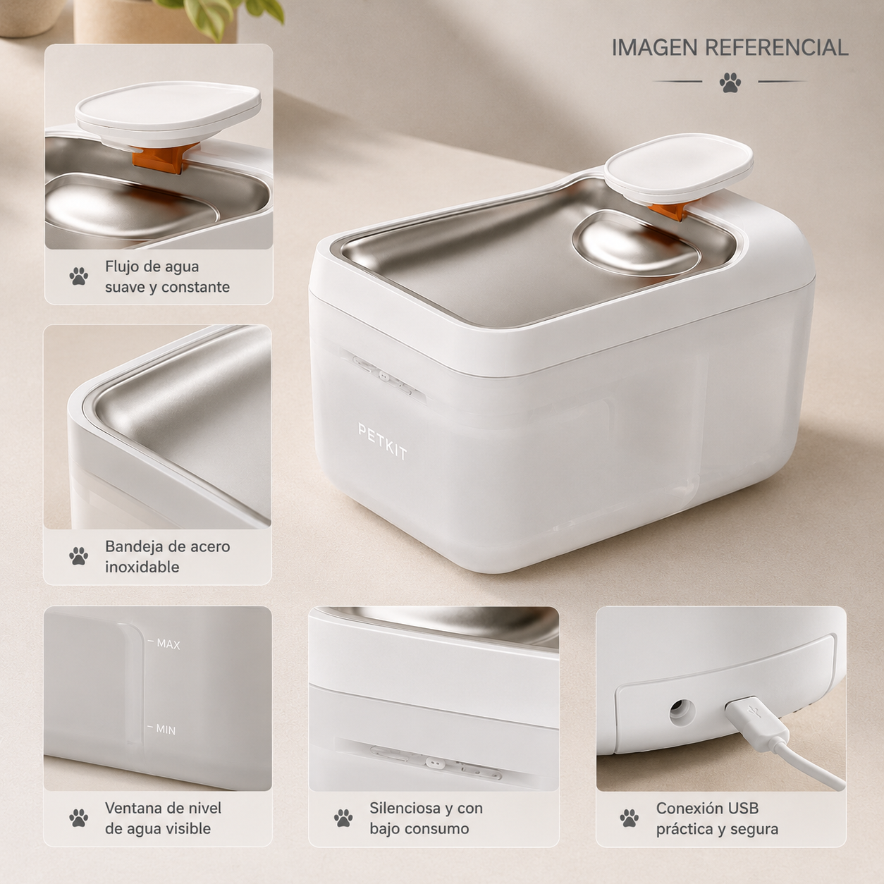 Dispensador De Agua Automatico HydraPet