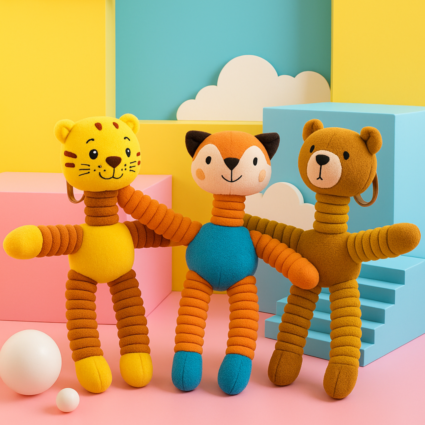 Gatito Feliz – Peluche para Perros