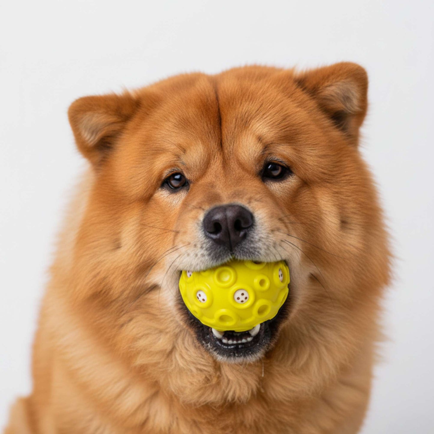 CrazyMoon - Juguete Pelota de Goma Texturizada para Perros