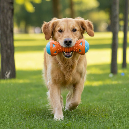 DuoBone - Juguete Dental Interactivo para Perros