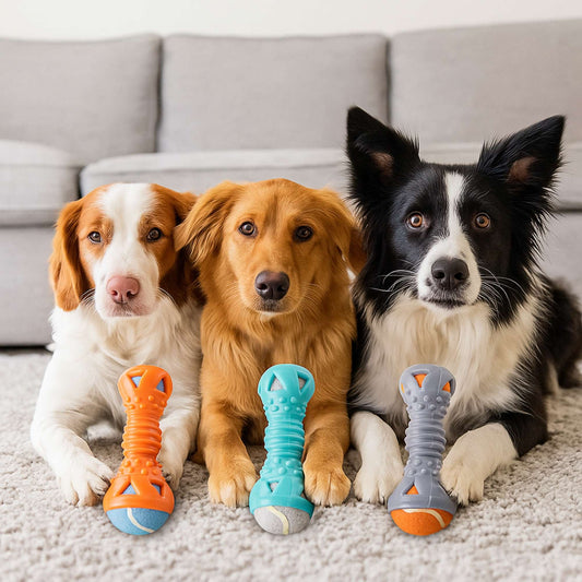 DuoBone - Juguete Dental Interactivo para Perros