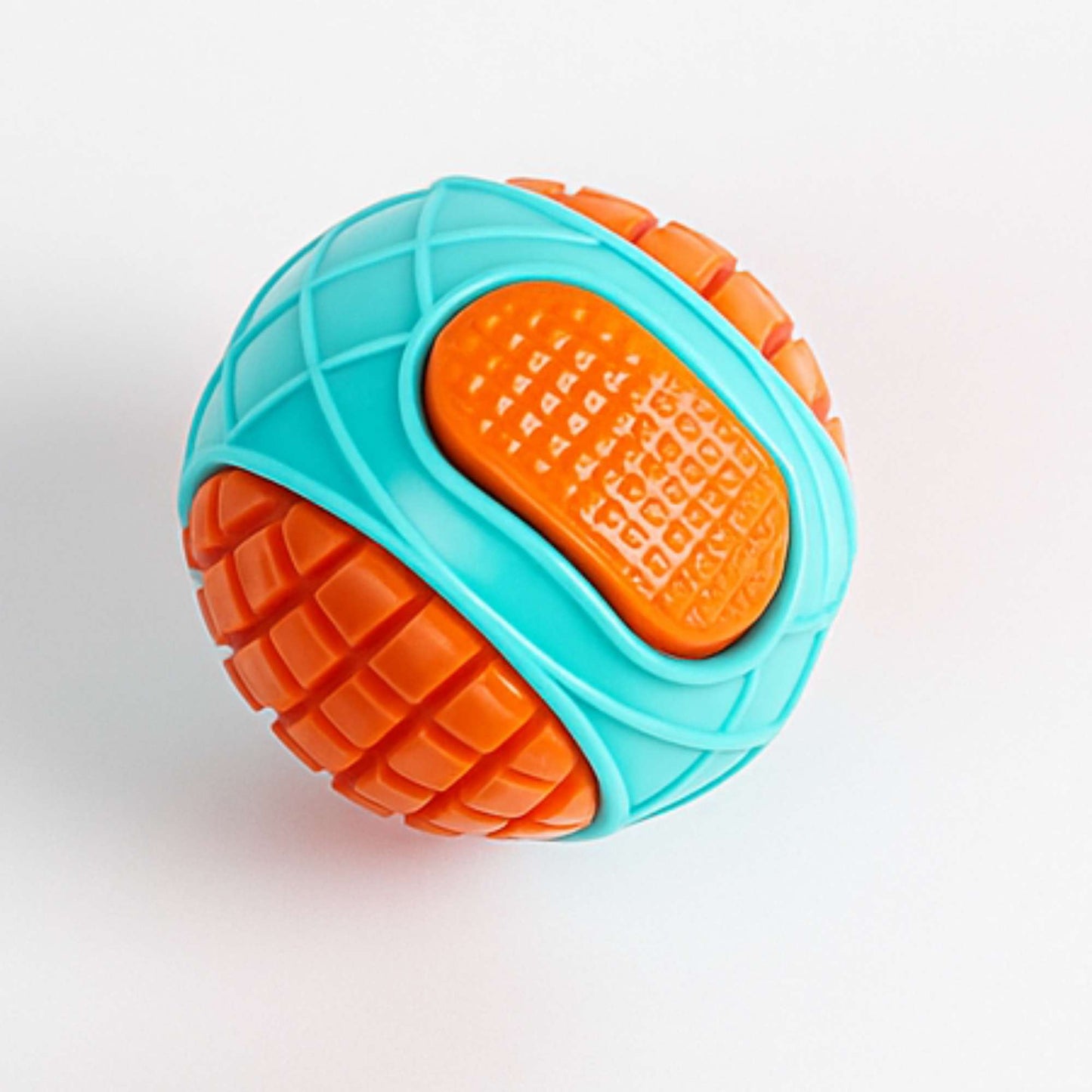 WaffleBall - Juguete Pelota de Jebe Masticable para Perros