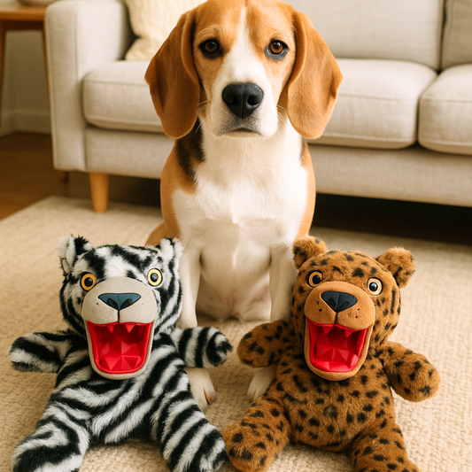 Peluche Felino Salvaje – Juguete para Mascotas
