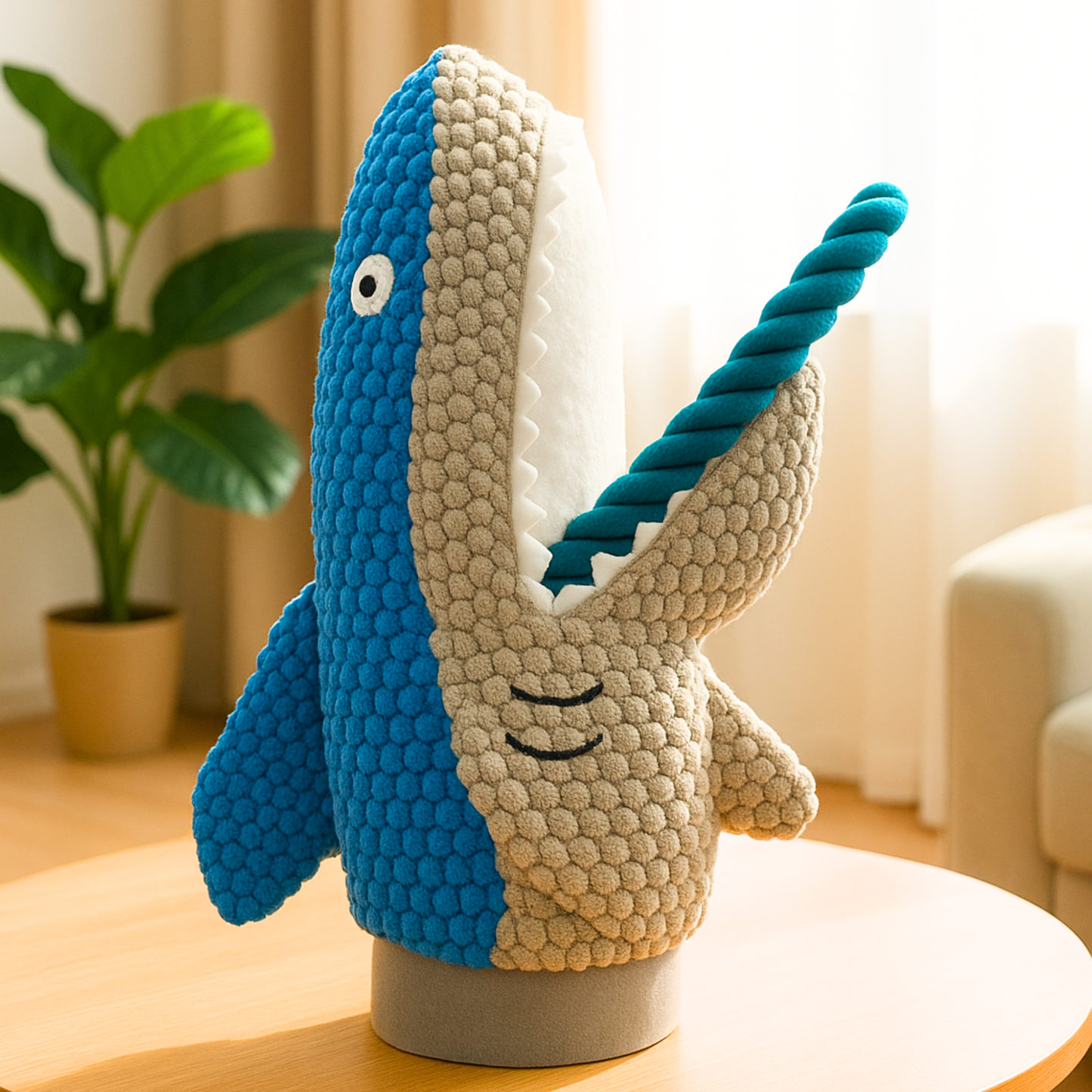 Tiburón Juguetón – Juguete para Mascotas