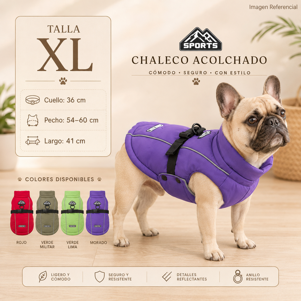 Abrigo Active Pet- ropa para perros