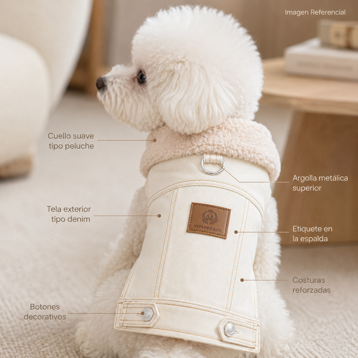 Urban Teddy Coat- Ropa para perros