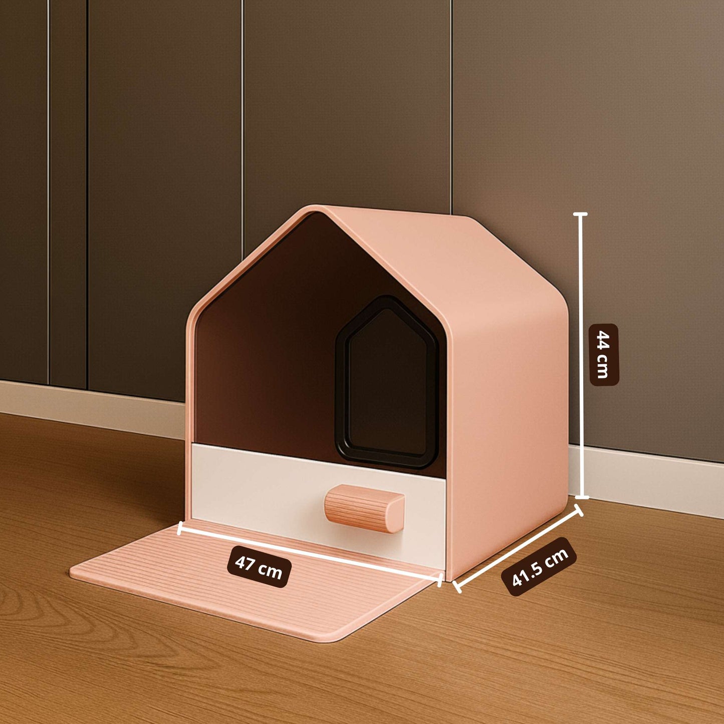 VillaHaus - Casa arenero cerrado para gatos