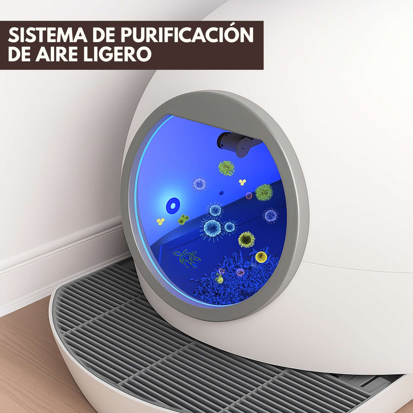 CapsulaCat - Arenero Smart Automático para Gatos