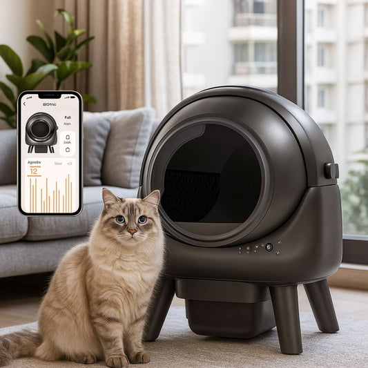 OrbitPet - Arenero Smart Autolimpiante para Gatos
