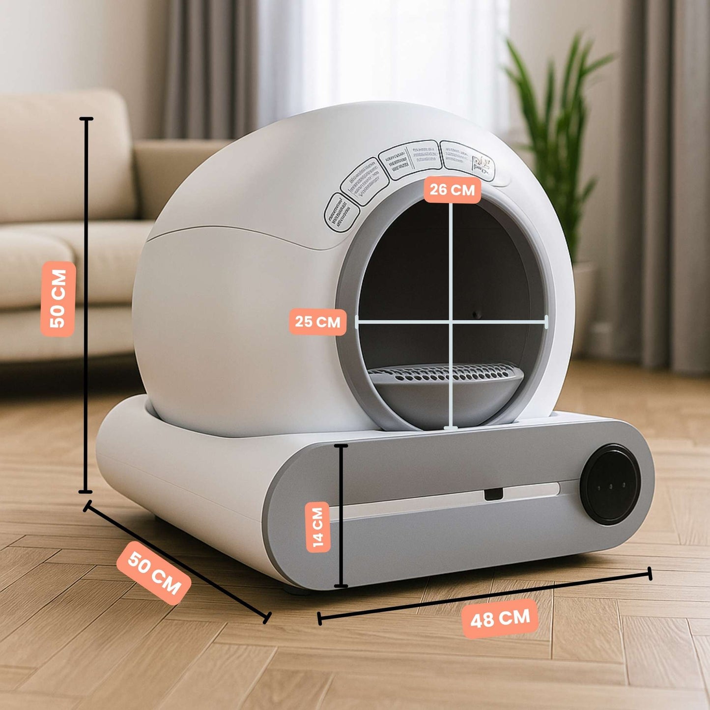 SmartCat - Arenero inteligente Automático para gatos