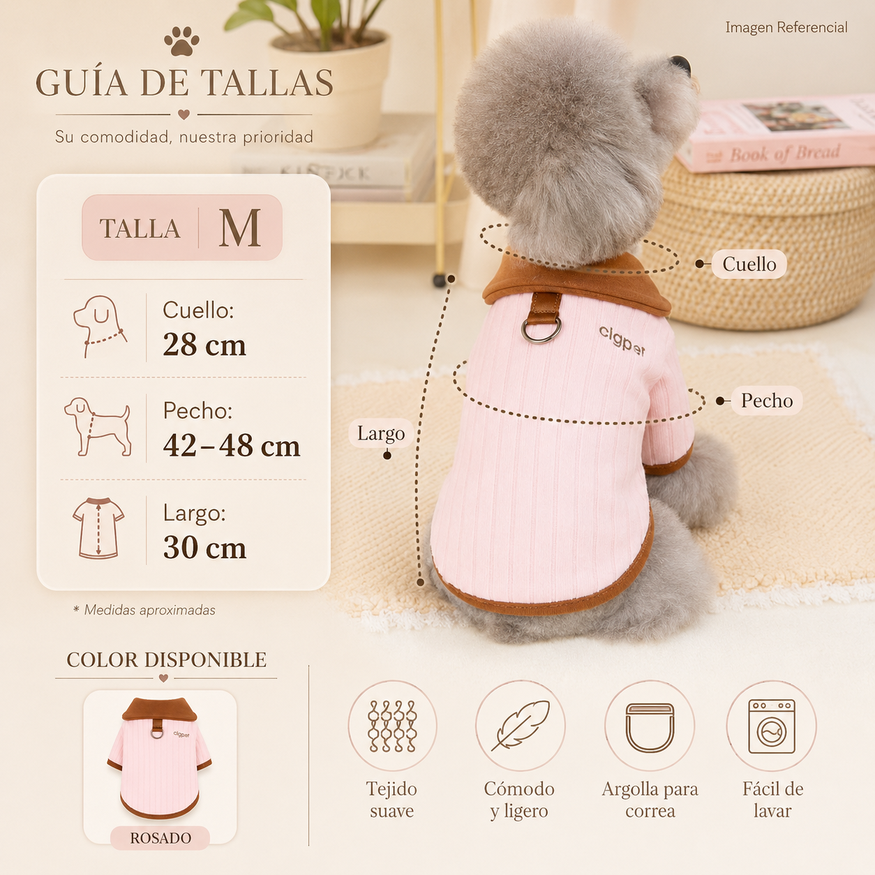 Mini Classic Coat- Ropa para perros