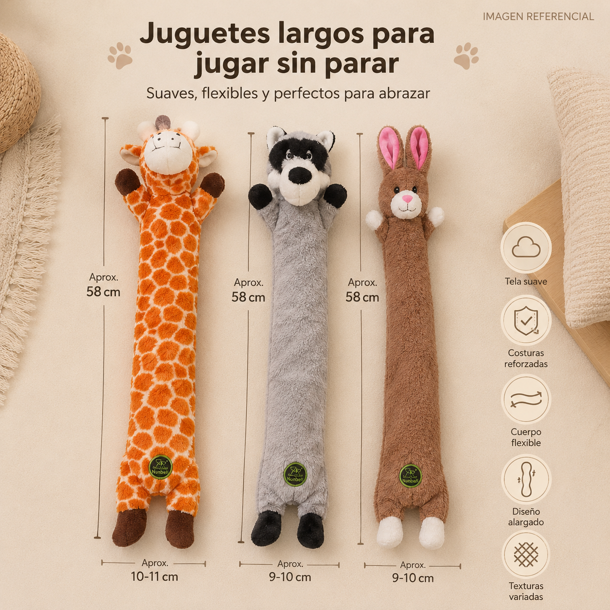 Juguete Peluche Zoo Mix