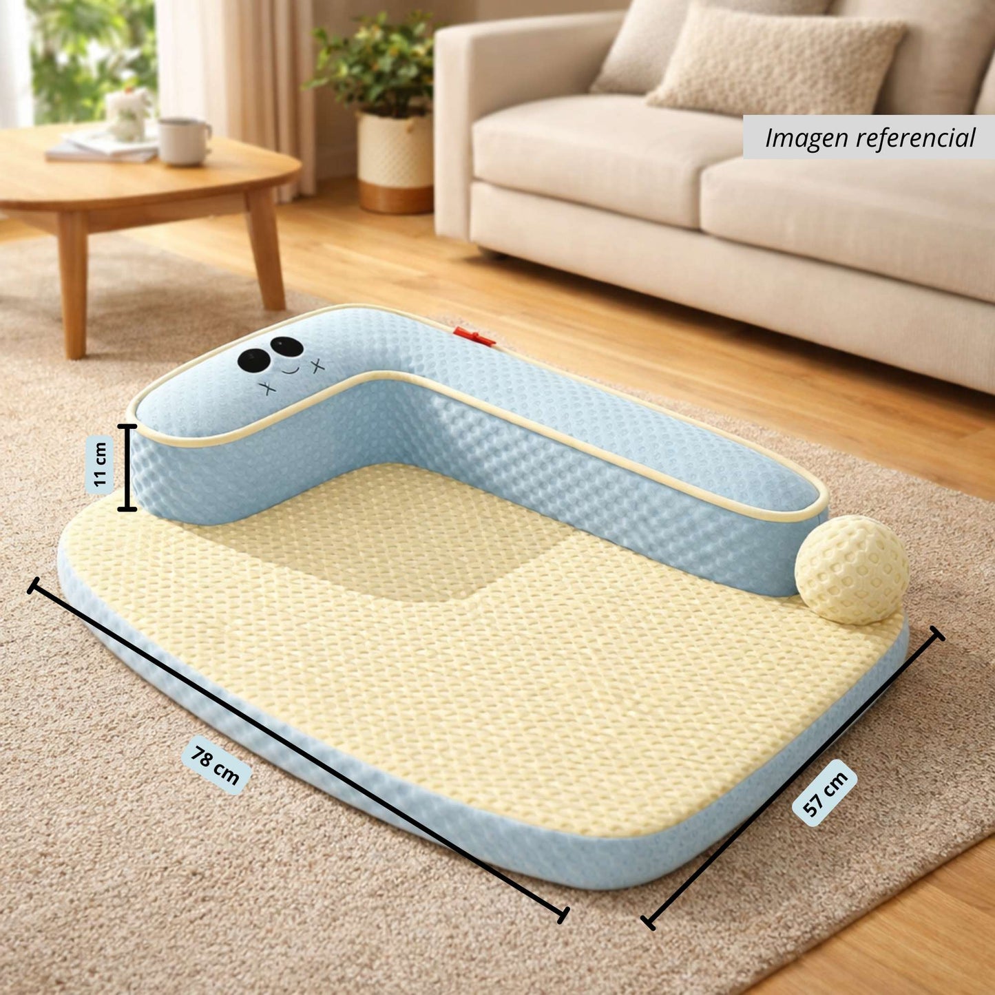 CozyPet – Cama Forma de L para Perros