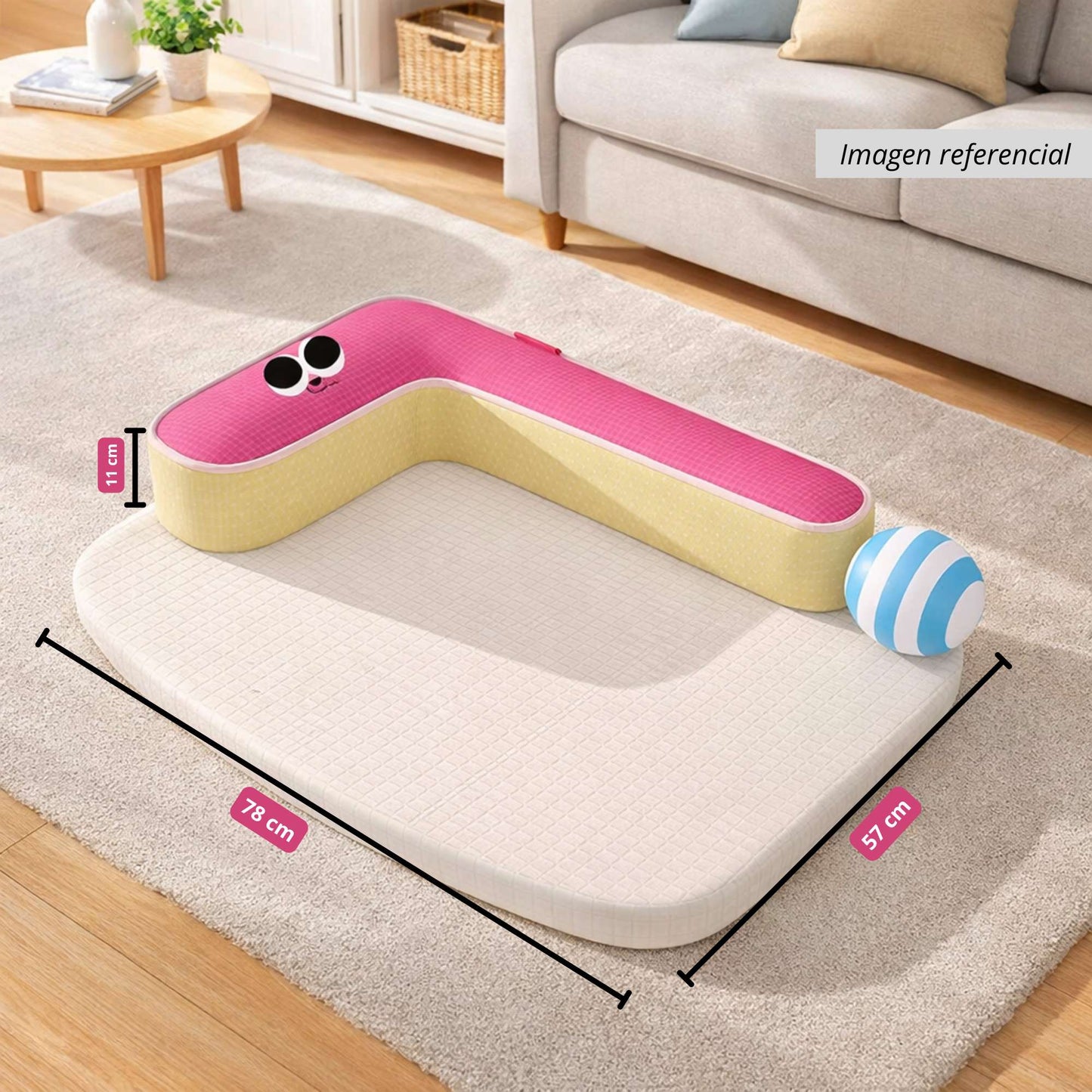 CozyPet – Cama Forma de L para Perros