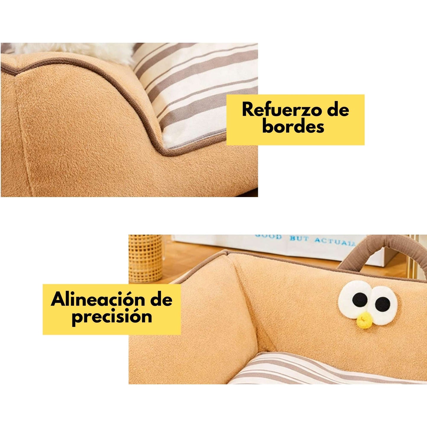 PetLounge – Cama en Forma de L para Perros