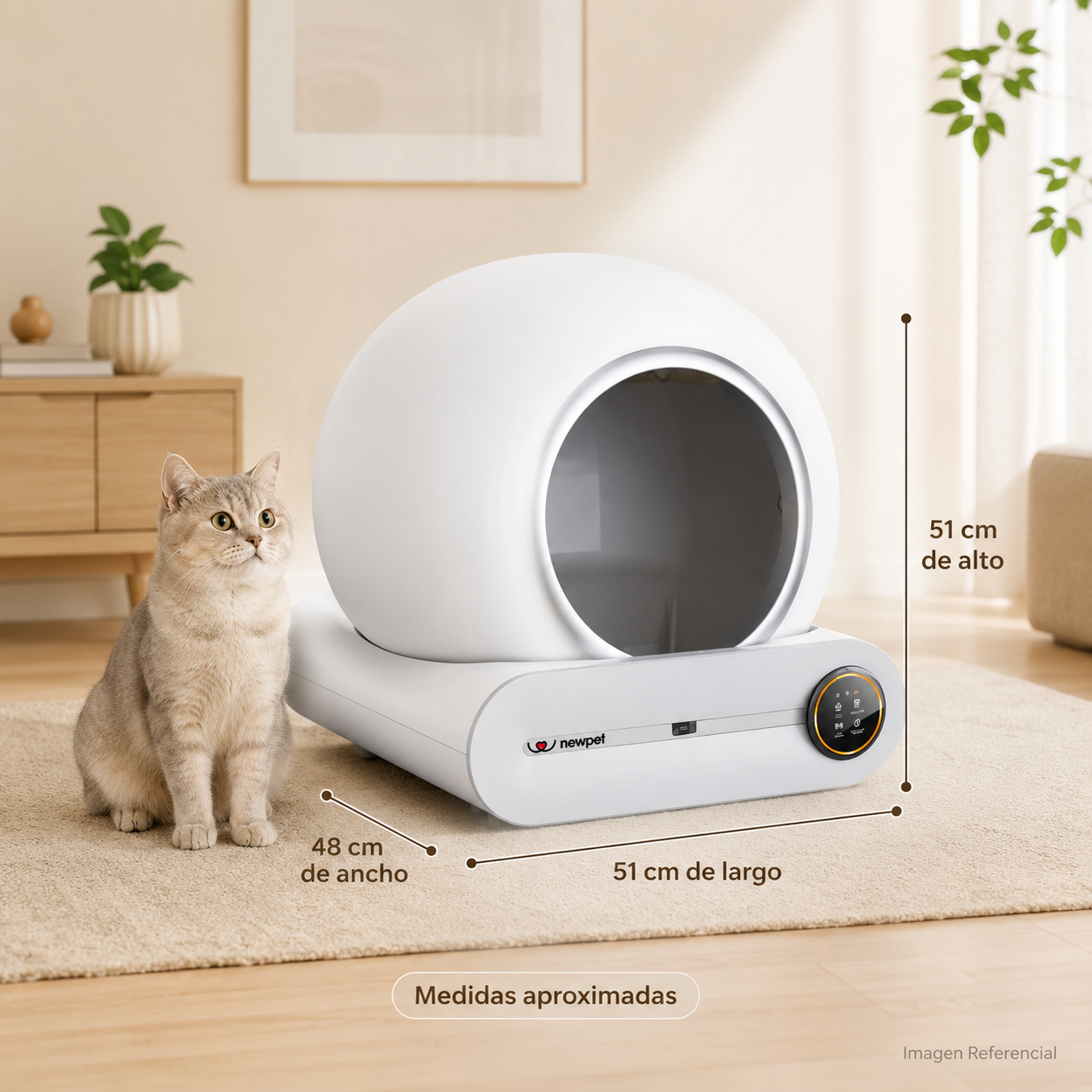 WiFi Cat Box- Arenero inteligente para gatos
