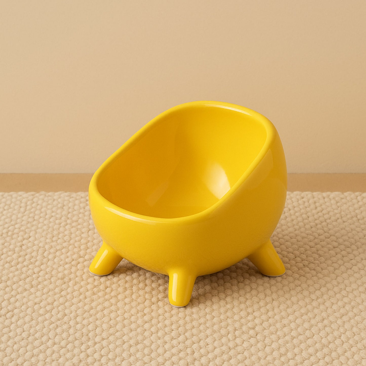 Orbipet – Plato Ergonómico de Cerámica Para Mascotas