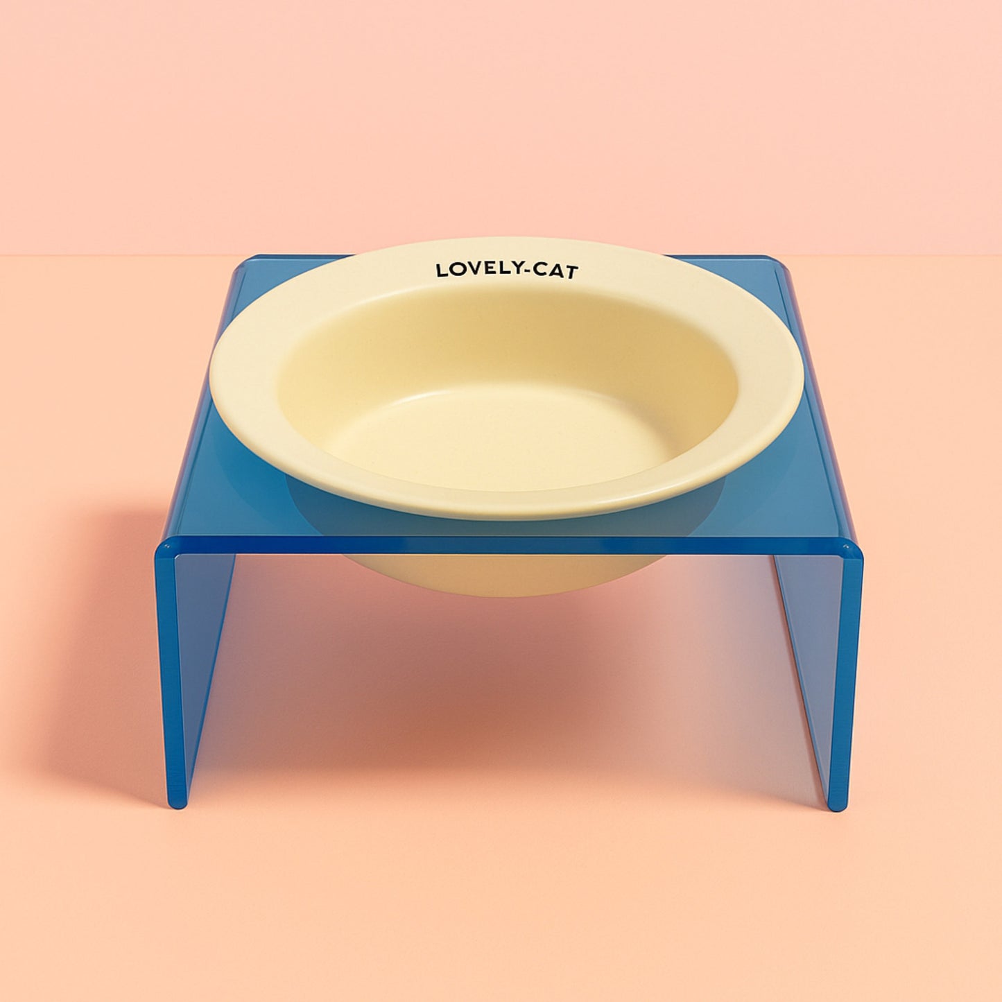 CeramiAcryl Bowl Comedero Elevado de Ceramica y Plastico