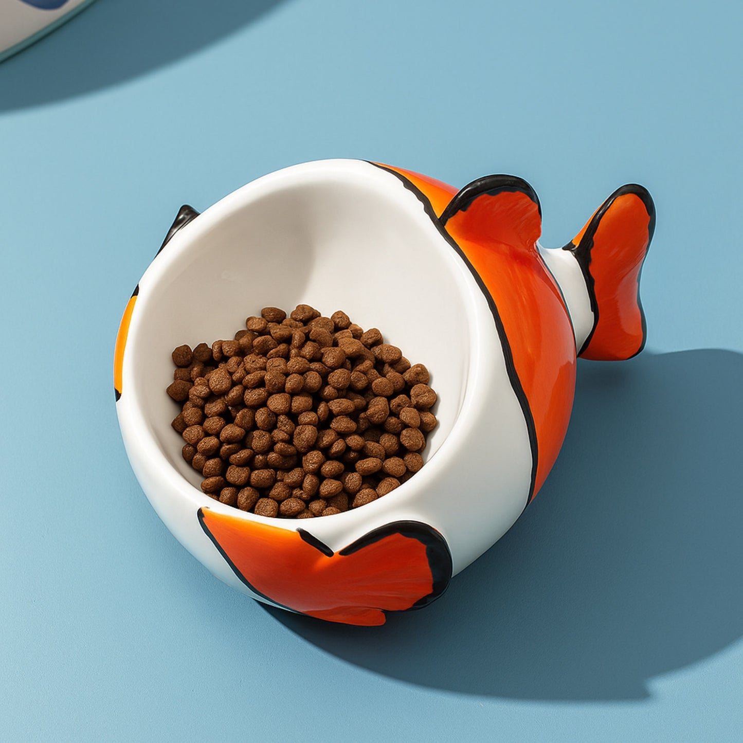 ClownFish Bowl Comedero de Cerámica con Diseño de Pez