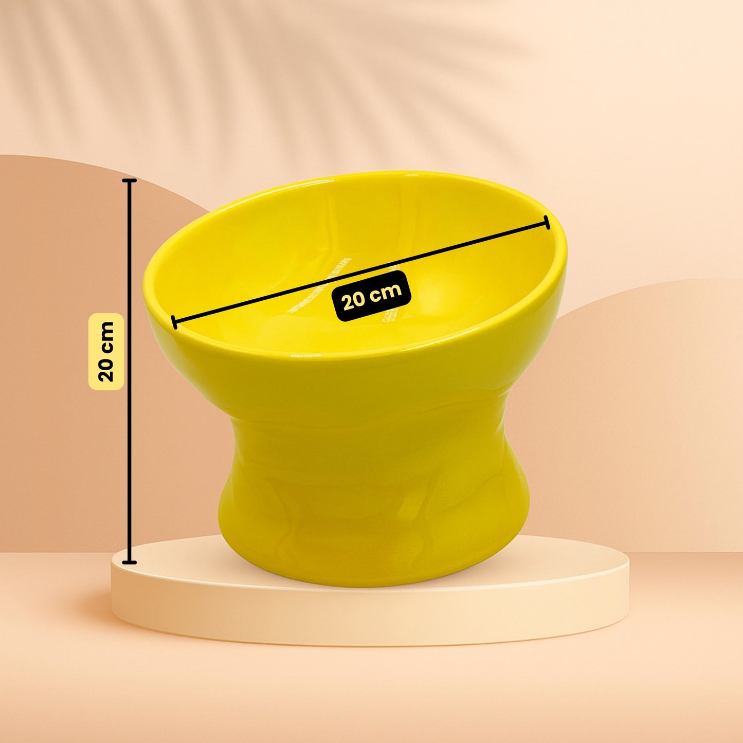 TwistBowl Comedero Elevado de Cerámica
