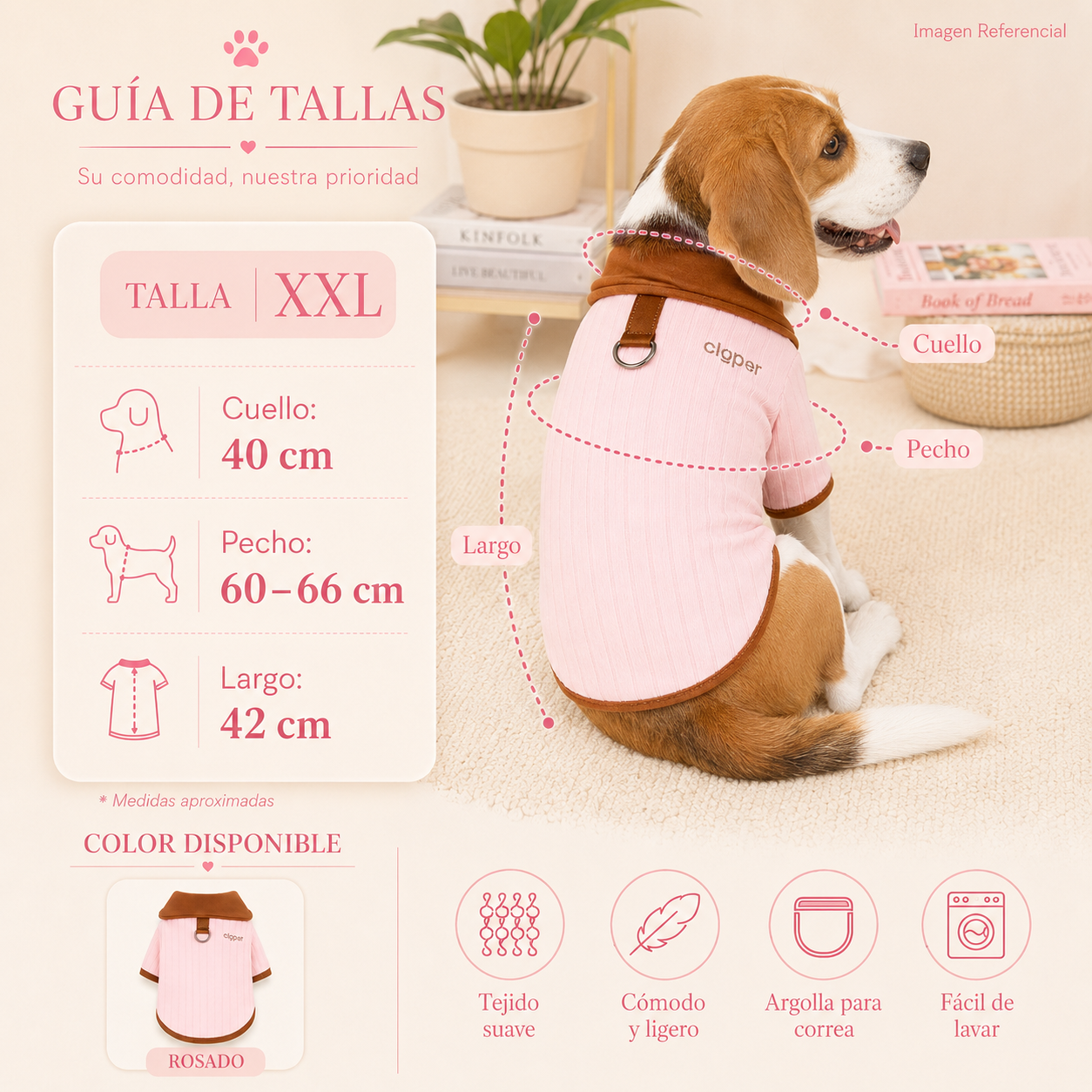 Mini Classic Coat- Ropa para perros