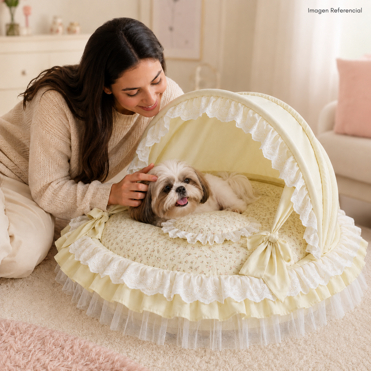 Dulce Refugio-Cama para perros y gatos