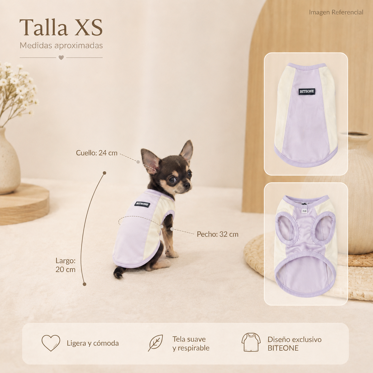 Lilac Breeze- Ropa para cachorros