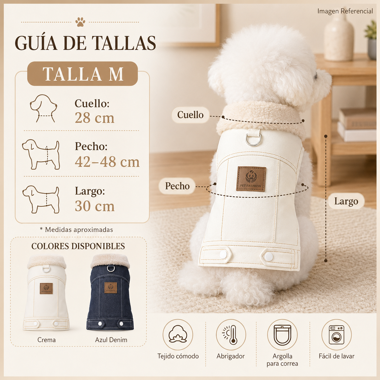 Urban Teddy Coat- Ropa para perros