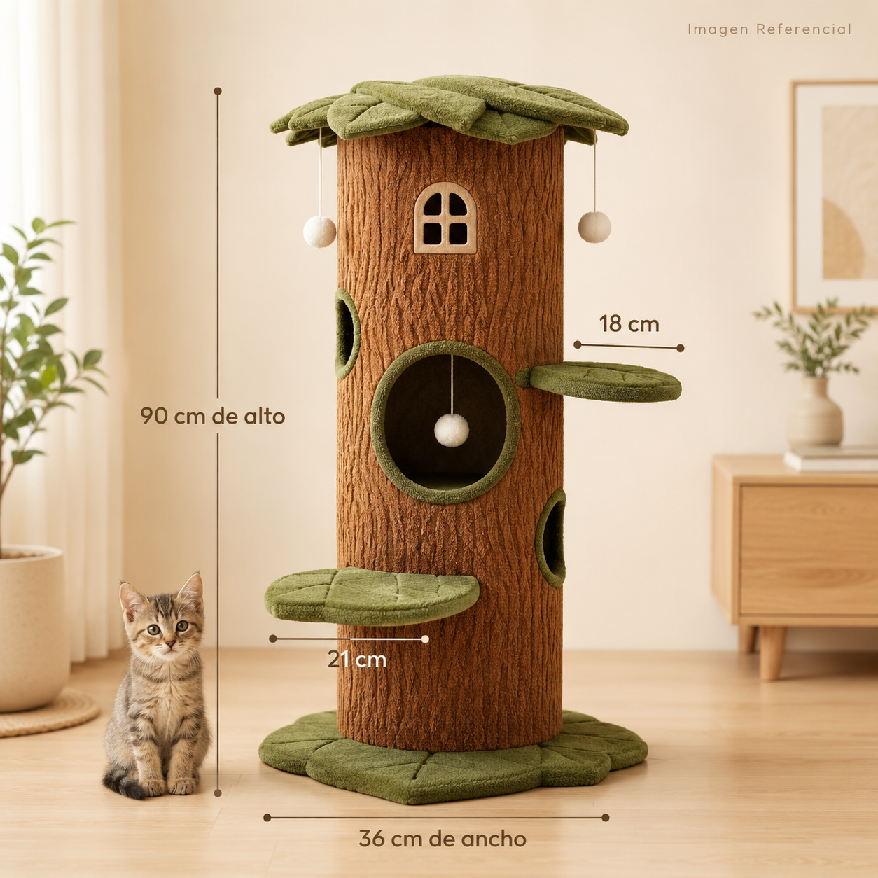 Michi Bosque- Cama para gatos