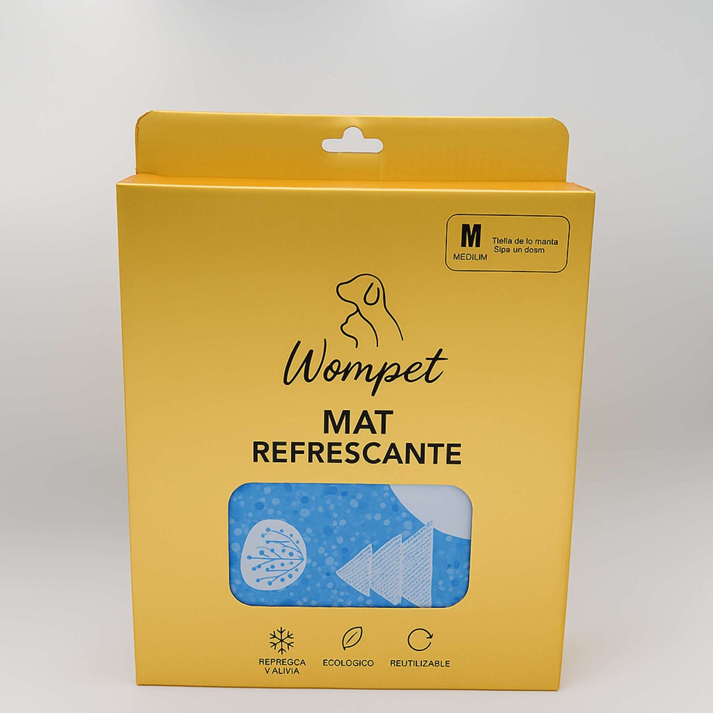 Manta Gel Refrescante Para Mascota  - Talla M - (96cm x 80cm)