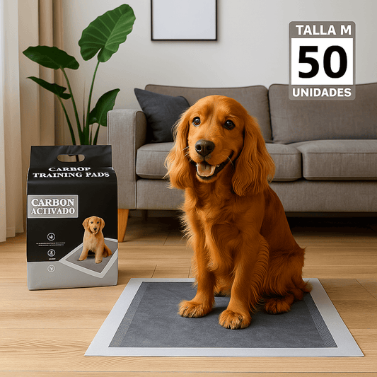 Pañal de Piso Carbón Activado - Talla M - 45 x 60 cm