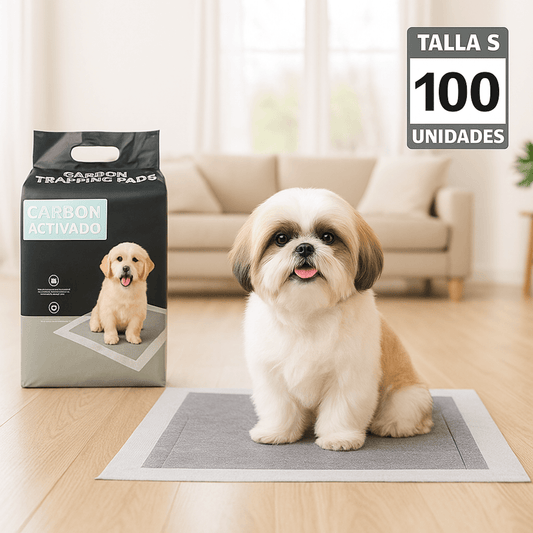 Pañal de Piso Carbón Activado - Talla S - 33 x 45 cm