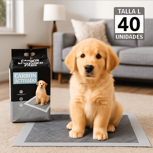 Pañal de Piso Carbón Activado - Talla L - 60 x 60 cm