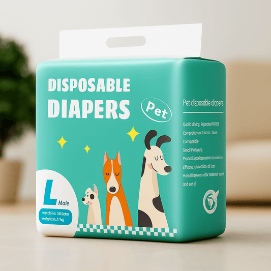 Pañal de Macho Para Perro - Talla L