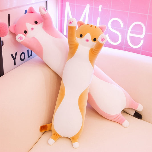 Peluche Gatuno HappyPaws – Juguete de Peluche para Perros