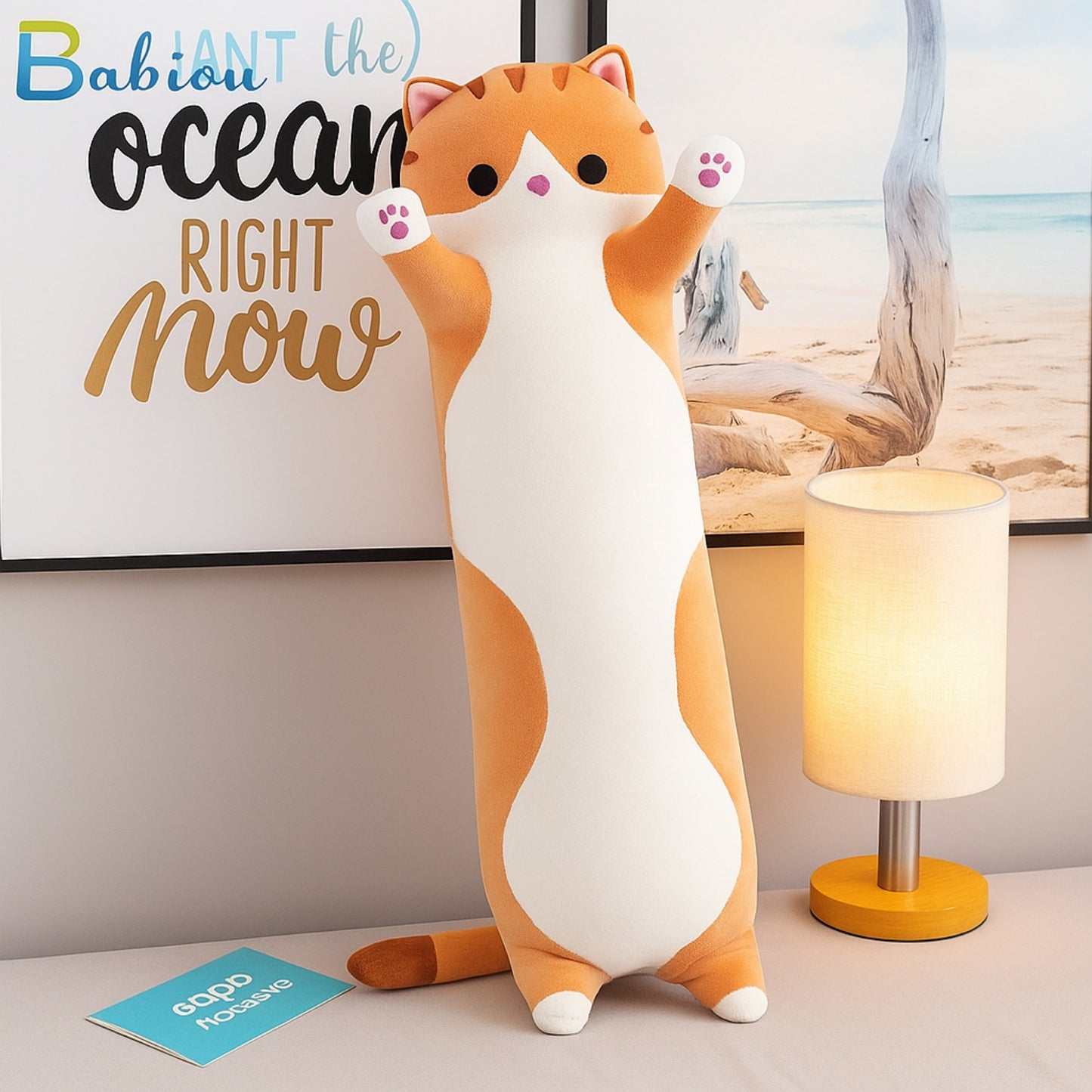 Peluche Gatuno HappyPaws – Juguete de Peluche para Perros