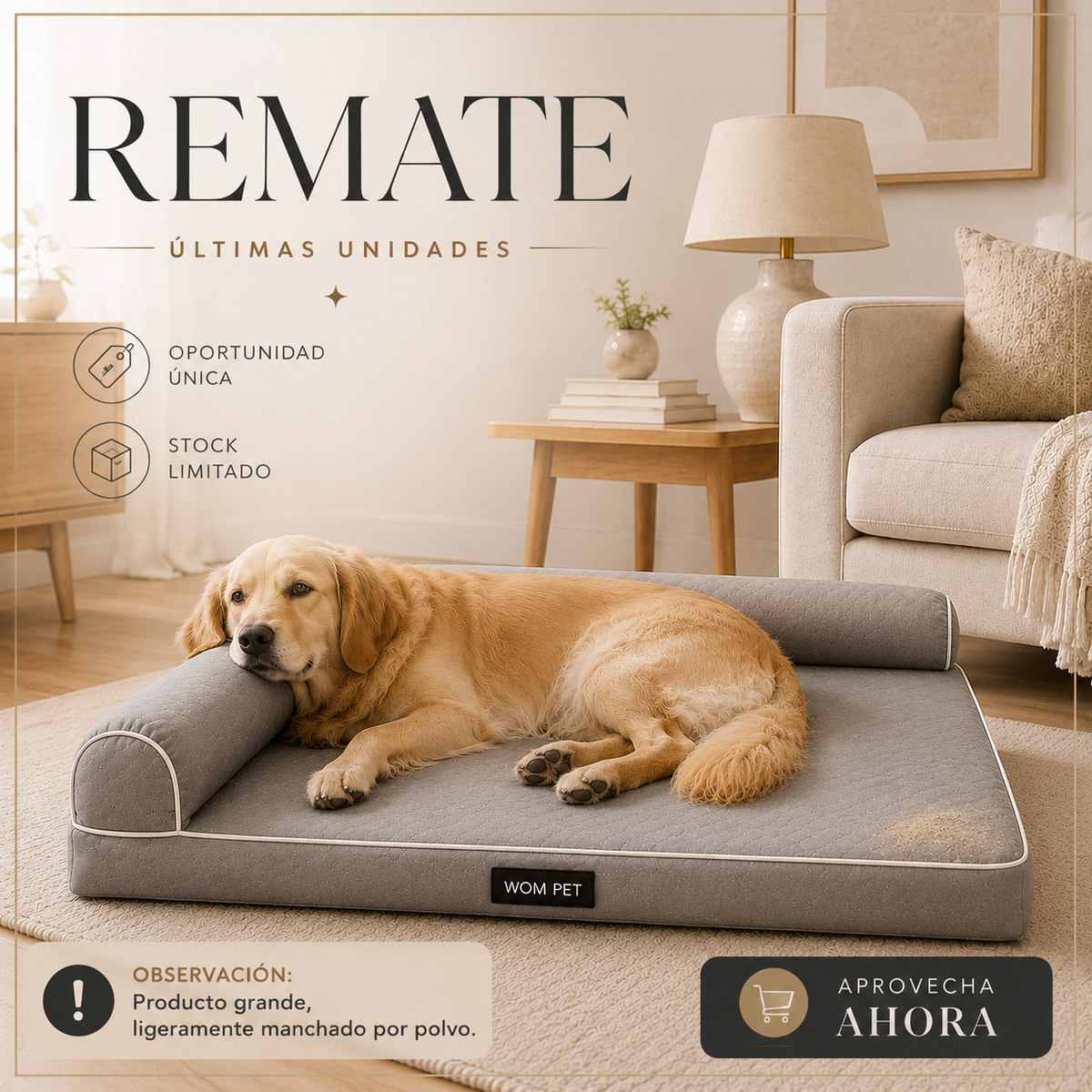 REMOBED- Cama para perros y gatos